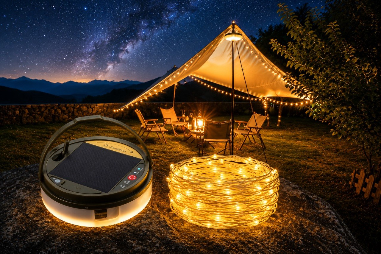 Solar Camping String Lights