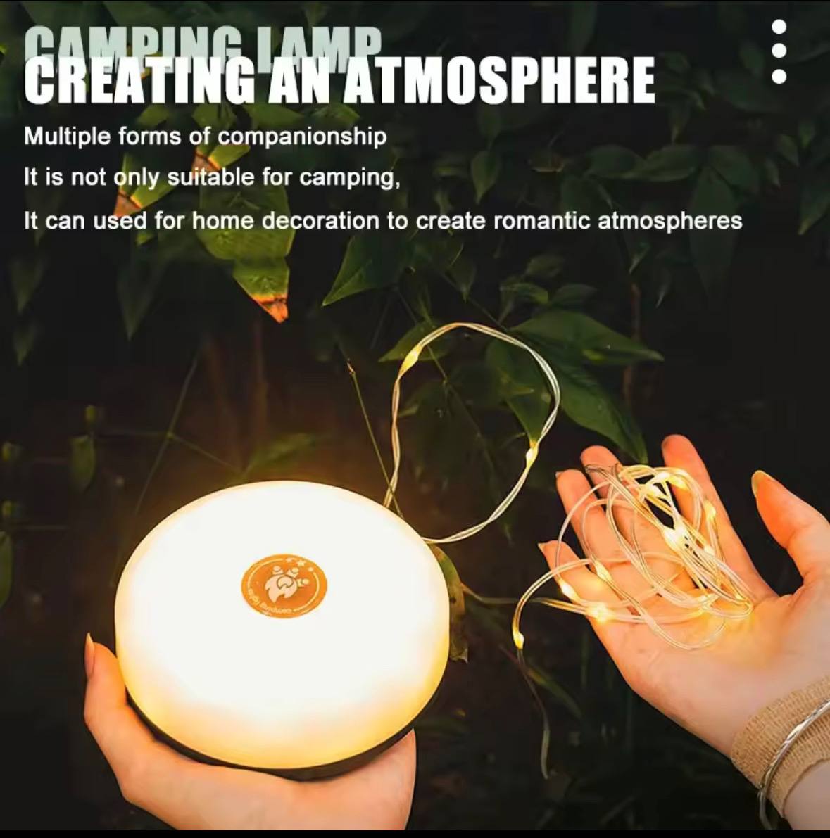Solar Camping String Lights